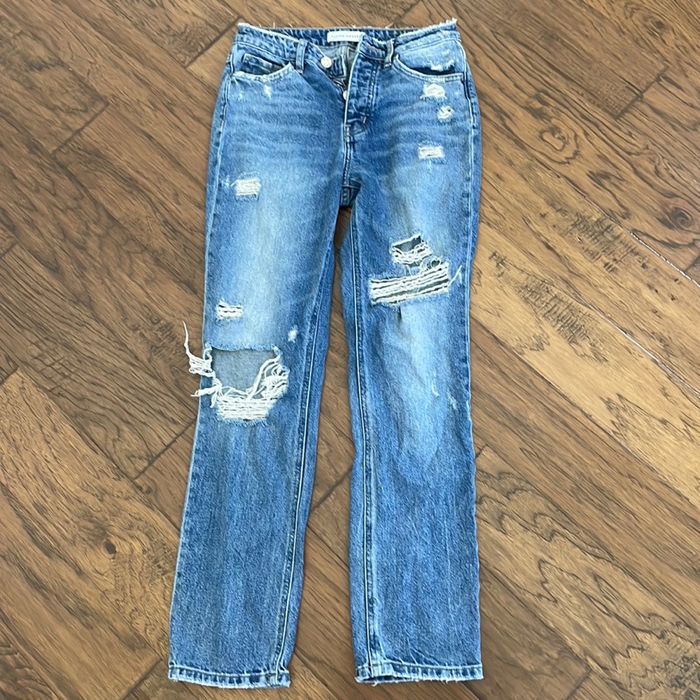 Women’s flying monkey, straight leg, jeans size 25